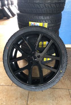 Set de rin y llantas 22s