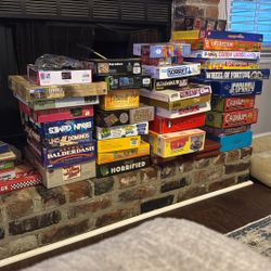 All My Board Games And Puzzles