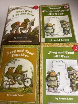Frog and Toad books bundle of 4