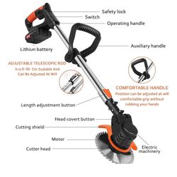 24v Cordless Battery Powered Weed Eater