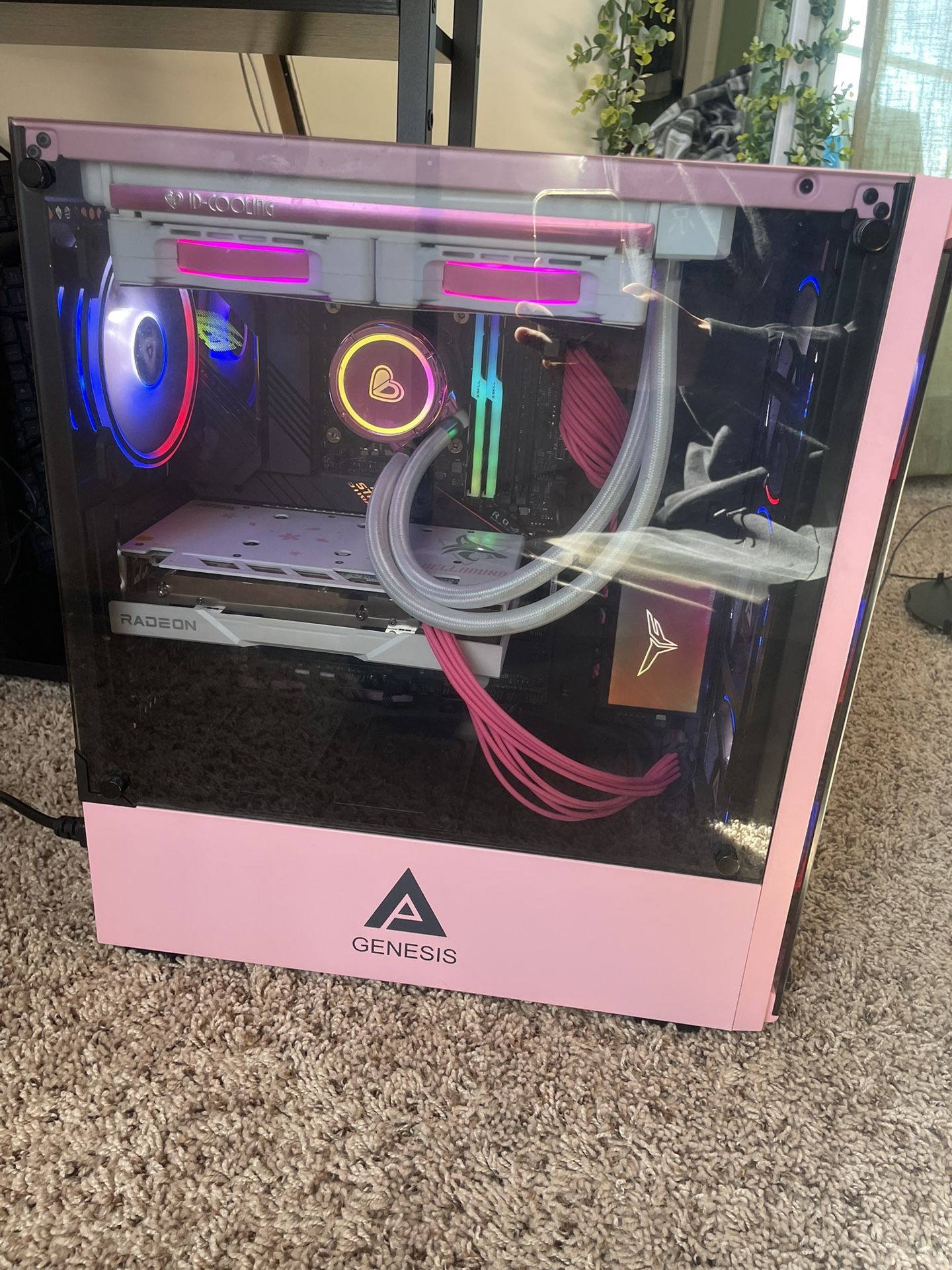 Custom Built Pink PC