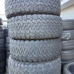 275/55r20 Bfgoodrich Ko2 Tires En Excelentes Condiciones De Vida Las 4