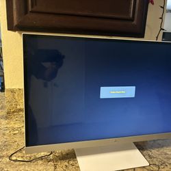 HP Pavilion 27XW 27" LED Backlit Monitor - Silver/White