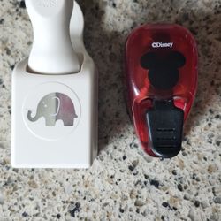 Elephant Mickey Mouse Paper Punches