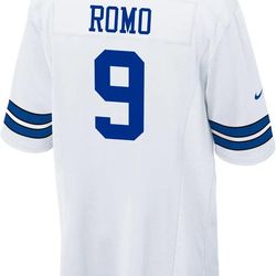 Nike On Field Dallas Cowboys Romo #9 NFL Jersey Sz Large