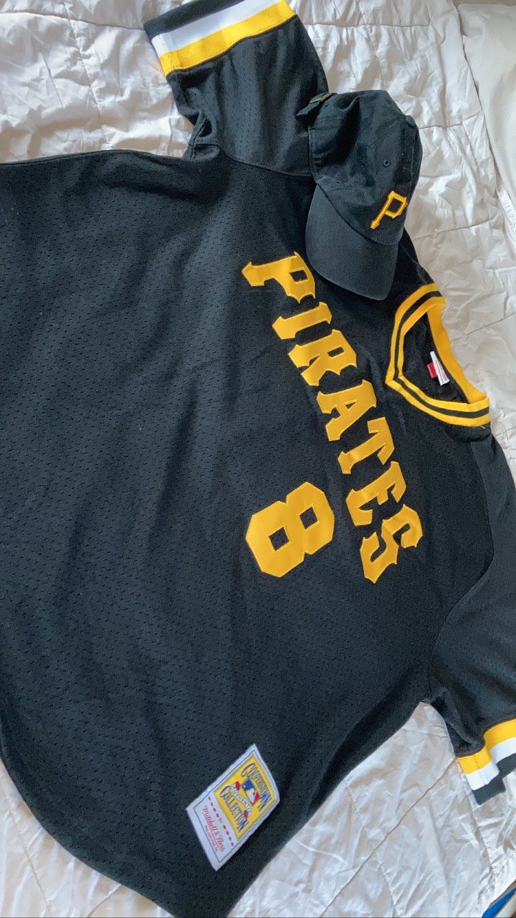 Pittsburgh pirates jersey Cooperstown collection Mitchell and Ness