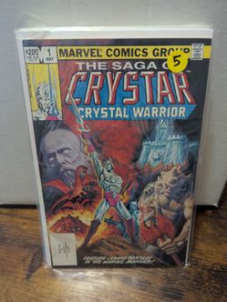 The Saga of Crystar Crystal Warrior #1 Marvel Comics