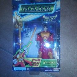 1996 Highlander Ramirez Action Figure.