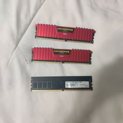 Vengeance LPX 16gb with extra 8gb ram