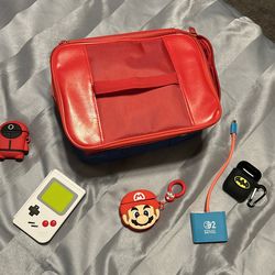 Video game case with accessories