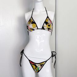 Locket Pattern Bikini 
