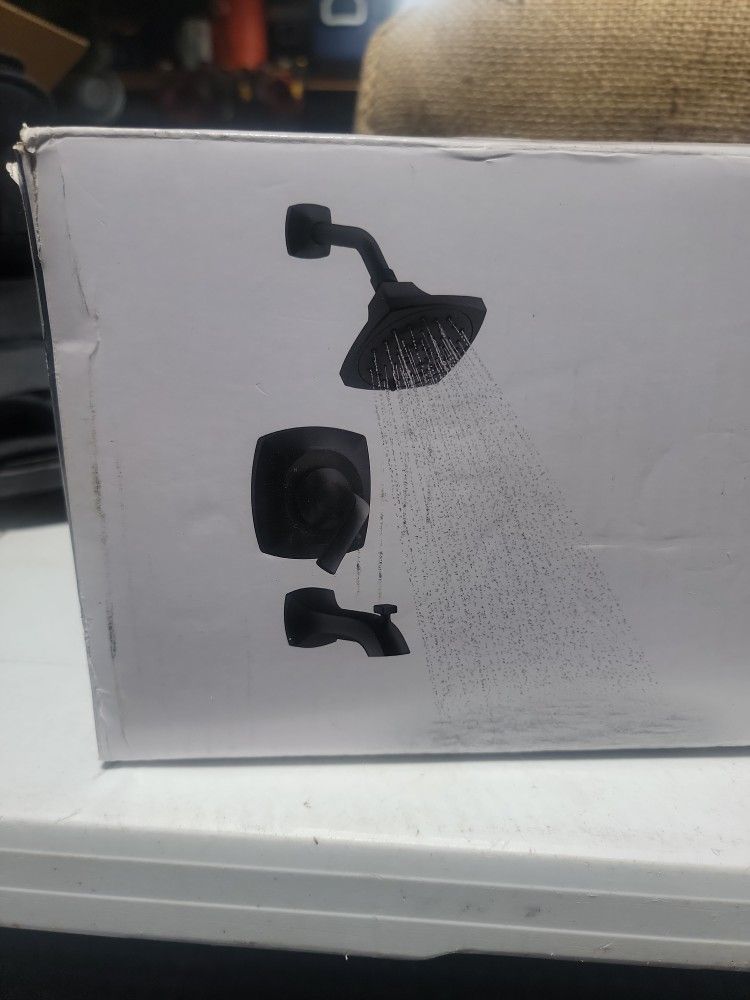 Kohler Rubicon Matte Black Shower Tub Faucet