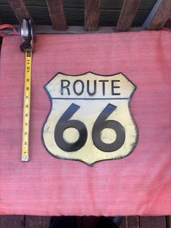 Tin sign