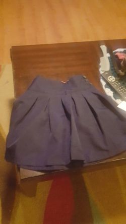 Navy uniform skirt