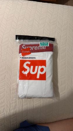Supreme x Hanes Boxer Briefs 4-Pack XL