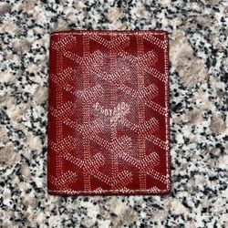 Goyard Saint Marc Card Holder Red