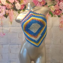 Crochet Halter Top 