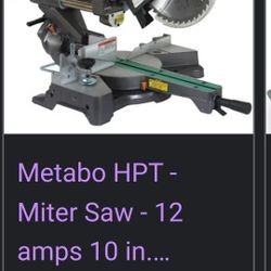 Like New Laser Guided Miter Saw