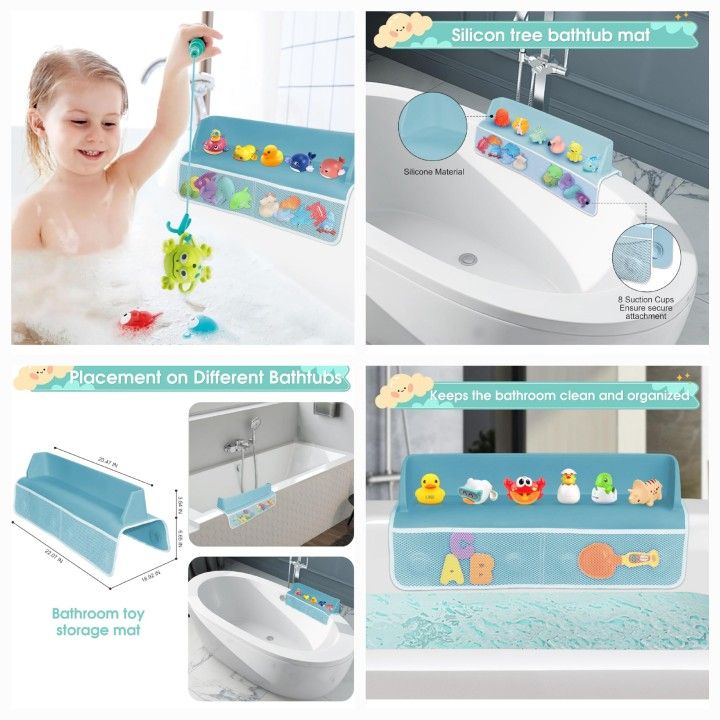 Bathtub splash guard