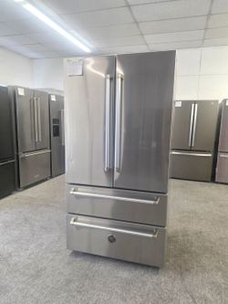 Bertazzoni Professional Series 36" French Door Refrigerator with 90 Day Warranty