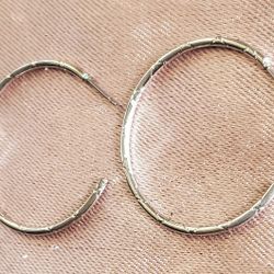 Women's Hoop Earrings. 