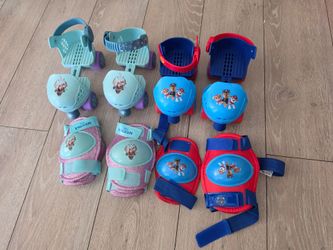 Toddler Skates with elbow & knees pads