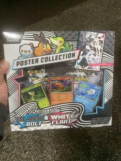 Pokémon Black Bolt & White Flare Poster Collection