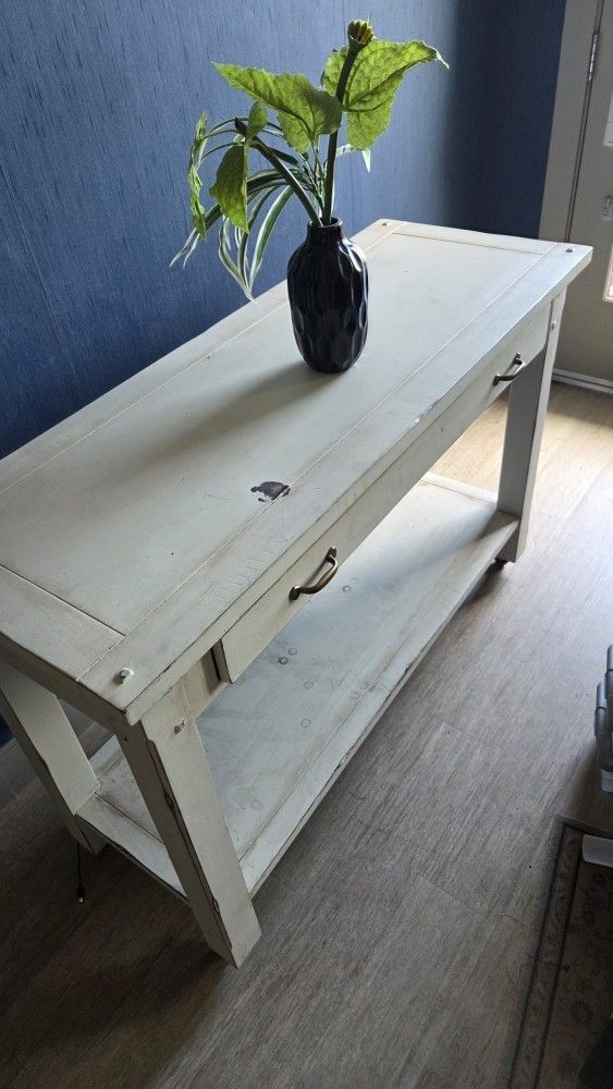  Console Table on Wheels