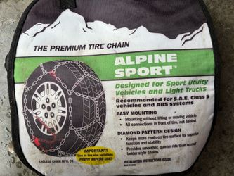 SUV/Truck tire chains (see Photos For Sizes)