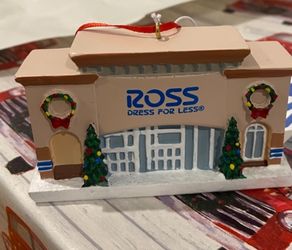 Ross Store Christmas Ornament 