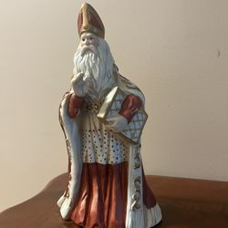 Vintage Saint Nicholas Santa Figure