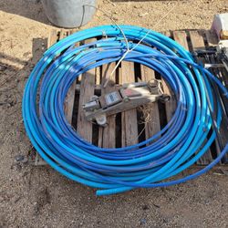 Watts Leftover scrap pex pipe 3/4 inch and 1/2 inch.
