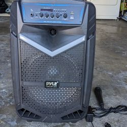 Pyle Portable Bluetooth PA Speaker System (12in) - 800W
