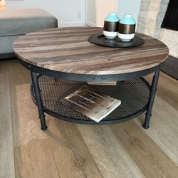 Round Console Table 