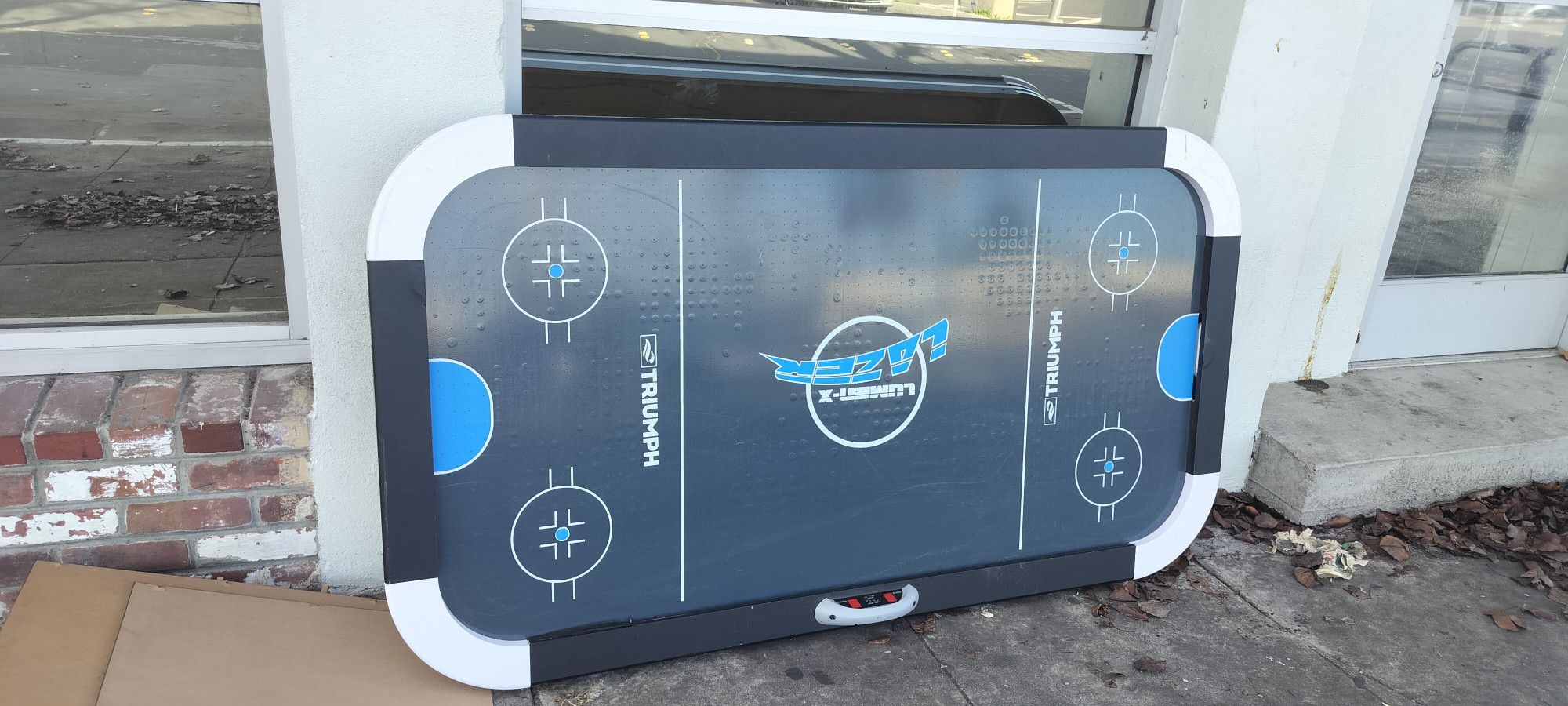 Triumph Air Hockey Table Works Great Plus Extras
