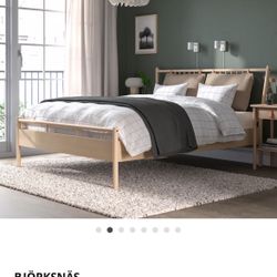 Queen Bed IKEA Frame 