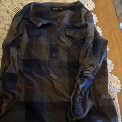 Womens Pullover Flannel 