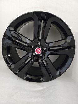 20" Jaguar F Pace Black Wheels Rims OEM