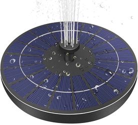 Solar Powered Fountain Pump