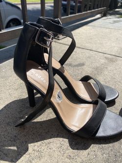 Women Ankle Strap High Heels