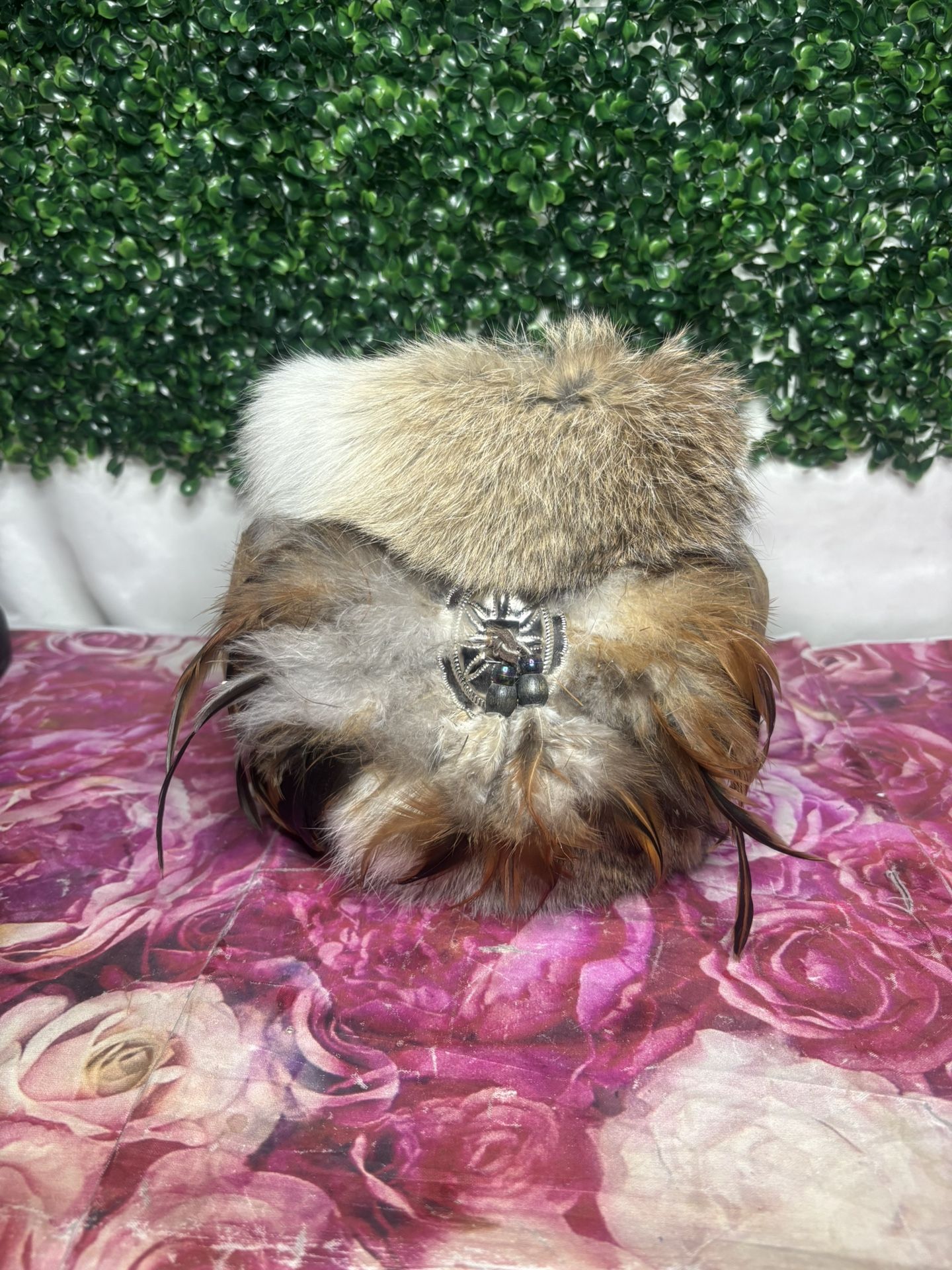 Vintage Handmade Native American Basket