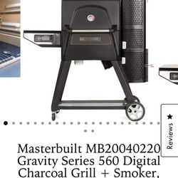 Brand New Masterbuilt 560 Digital Grill & Smoker. w/ Awesome BBQ Kit Case!  $250 OBO