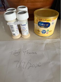 Similac RTF ,Enfamil Nueropro sample can