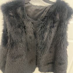 Faux Fur Vest 2x/3x