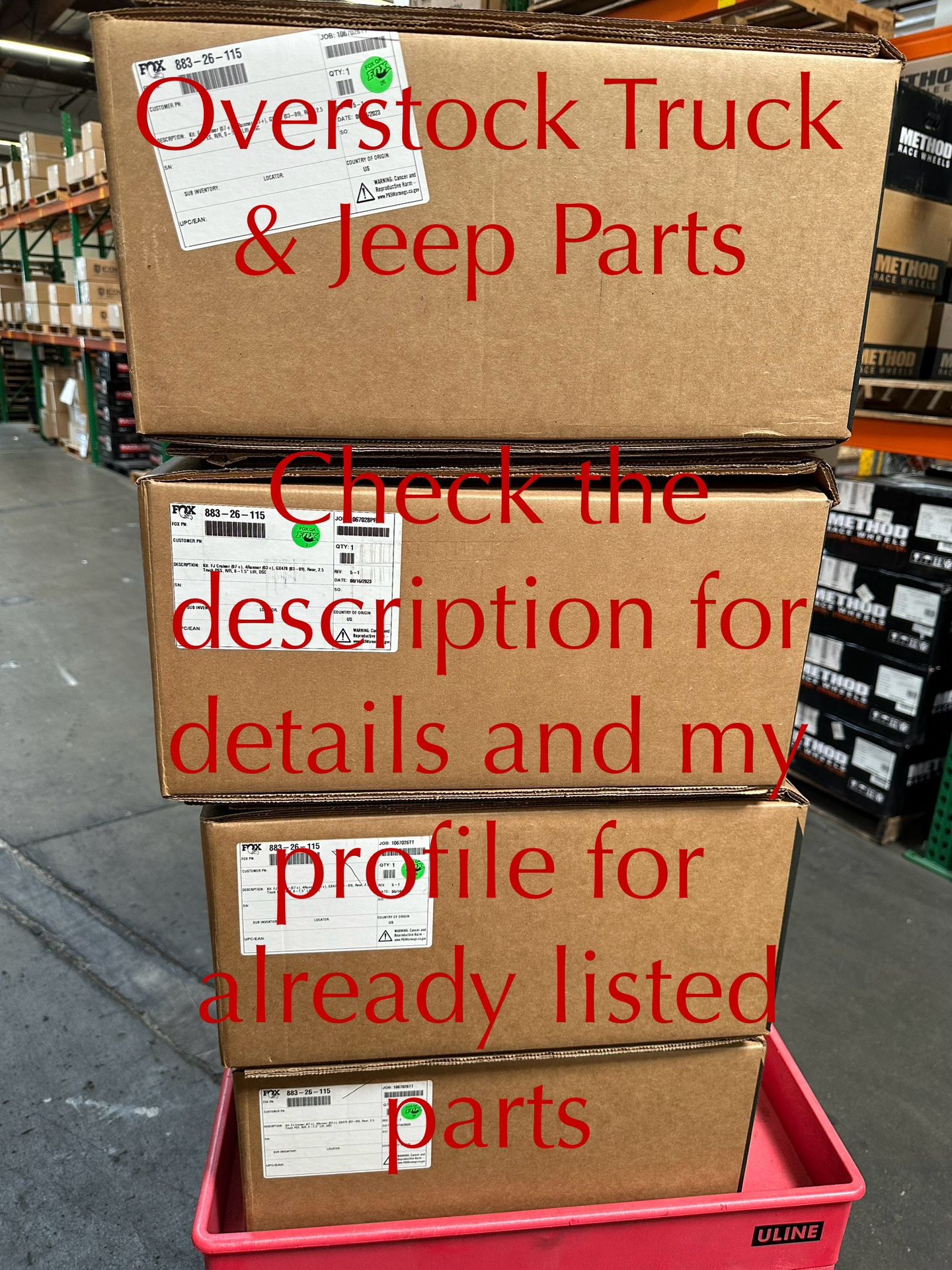 Overstock Aftermarket Truck & Jeep Parts