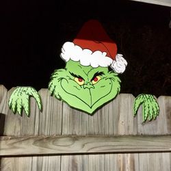 Christmas grinch, Goes On Fence 