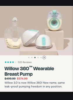 Willow 360 Wearable Breast Pump Generation 3