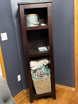 Tall skinny shelf