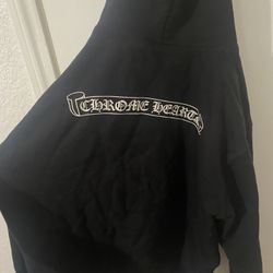 CHROME HEART ZIP UP HOODY