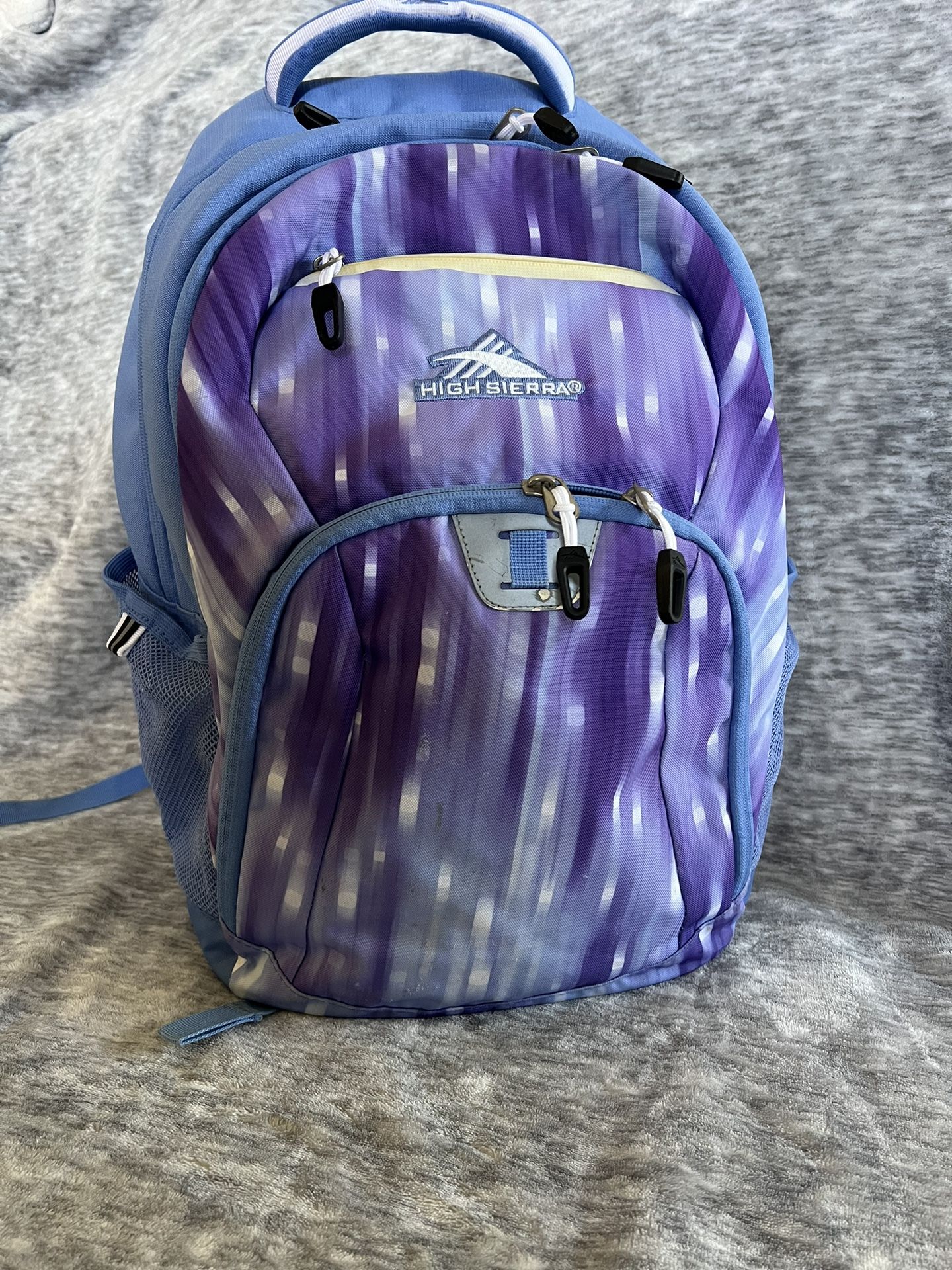 High Sierra Purple Backpack